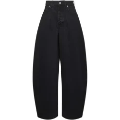 Jacquemus Jeans*High-Rise Denim Jeans Sort