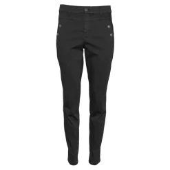 2-Biz Bukser*Højtaljede Karcemona Bukser Sort