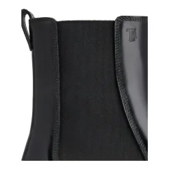 Tod's Chelsea Boots*Læder Ankelstøvler Stilfuld Sort