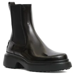 Tod's Chelsea Boots*Læder Chelsea Ankelstøvler Sort