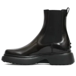 Tod's Chelsea Boots*Læder Chelsea Ankelstøvler Sort