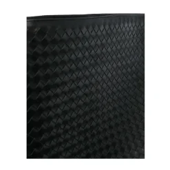 Dragon Diffusion Clutch*Læder Flettet Top Lynlås Taske Sort