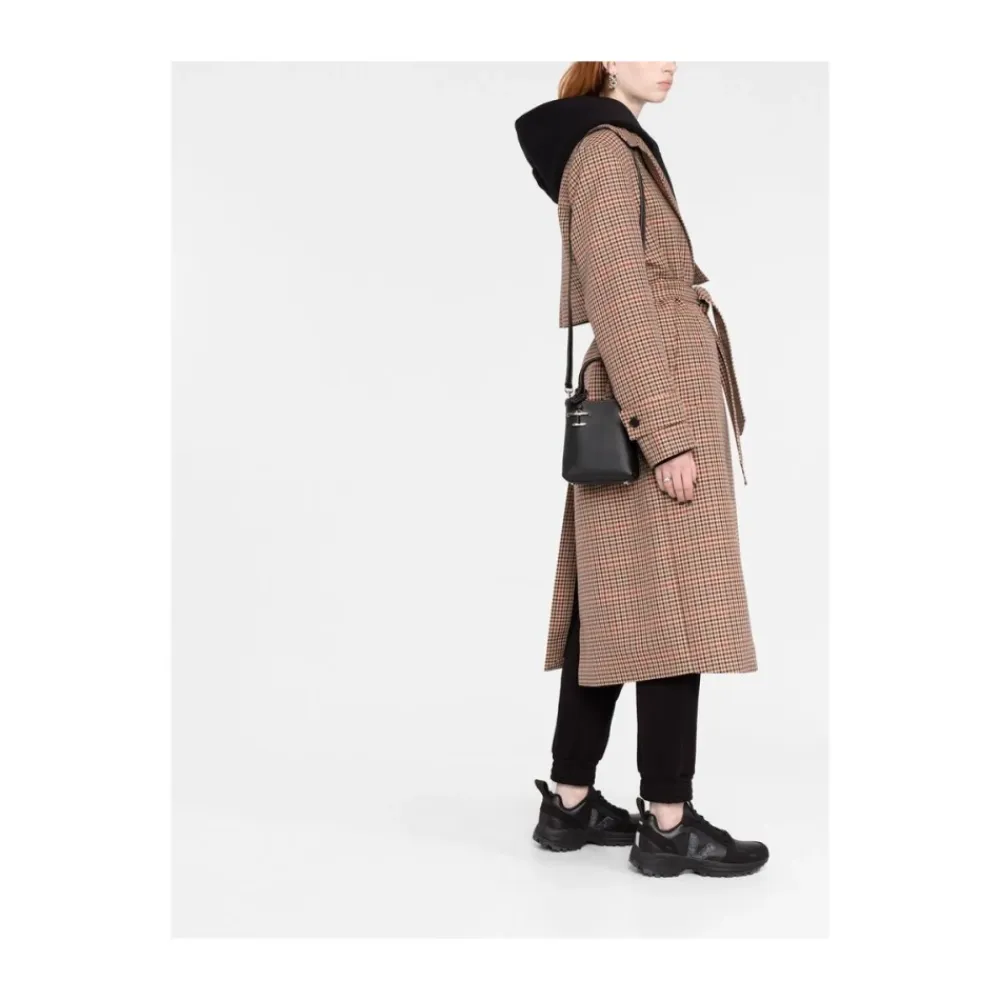 Tod's Håndtasker*Læder Logo Plaque Håndtaske Sort