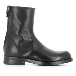 Alberto Fasciani Støvler*læder lynlåsstøvler Sort