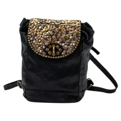 Campomaggi Rygsække*læder rygsæk LIRI Sort