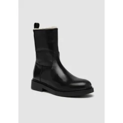 Elia Maurizi Støvler*læder shearling støvle Sort