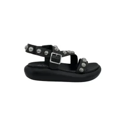 ASH Sandaler*Læder Studded Sandal Sort