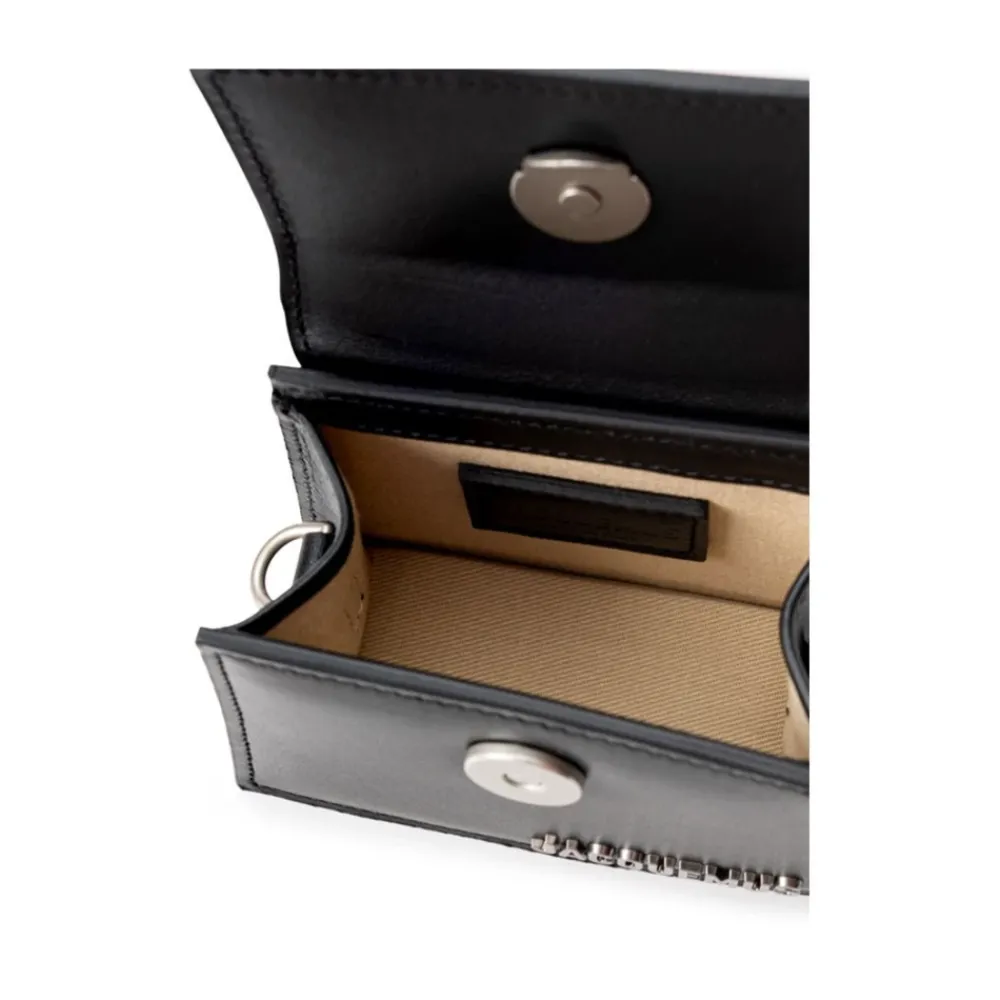 Jacquemus Bæltetasker*Læder Sweatshirt og Mini Taske Sort