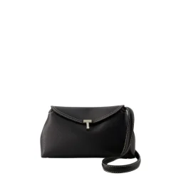 TotêMe Skuldertasker*Læder T-Lock Taske Sort