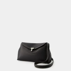 TotêMe Skuldertasker*Læder T-Lock Taske Sort