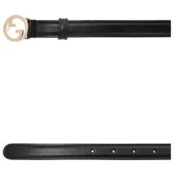 Gucci Bælter*Læderbælte Stilfuldt Tilbehør Sort