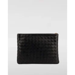 Bottega Veneta Clutch*læderclutch Sort