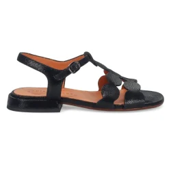 Chie Mihara Sandaler*læderhæle med spænde Sort