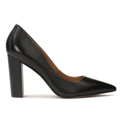 Kazar Pumps*læderpumper med en stabil hæl.Dette produkt er lille i størrelsen. Sort