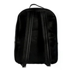 The Bridge Rygsække*læderrygsæk med flap og krog Sort