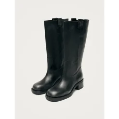 ALOHAS Støvler*læderstøvler Sort