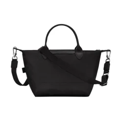 Longchamp Håndtasker*lædertaske med lynlås Sort