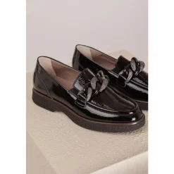 DL Sport Loafers*Loafer med Kædedetalje Sort