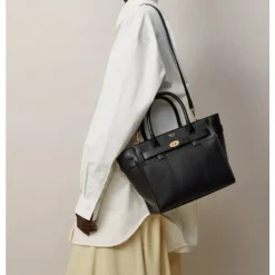 Mulberry Indkøbstasker*lynlås Bayswater taske Sort