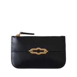 Mulberry Clutch*Lynlås Møntpung Super Lux Sort