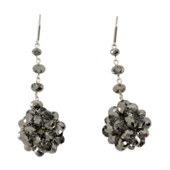 Isabel Marant Smykker*Metal Vedhæng Øreringe Sæt Sort