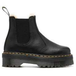 Dr. Martens Støvler|Chelsea Boots*Quad Platform Chelsea Støvler Sort