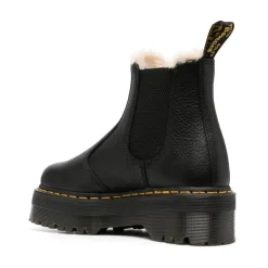 Dr. Martens Støvler|Chelsea Boots*Quad Platform Chelsea Støvler Sort