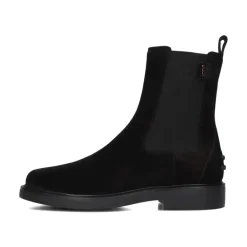 Tod's Chelsea Boots*Ruskind Chelsea Støvler Sort