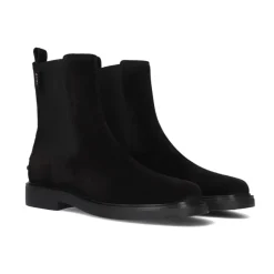 Tod's Chelsea Boots*Ruskind Chelsea Støvler Sort