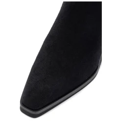 aeyde Støvler*Ruskind Læderstøvler Sort