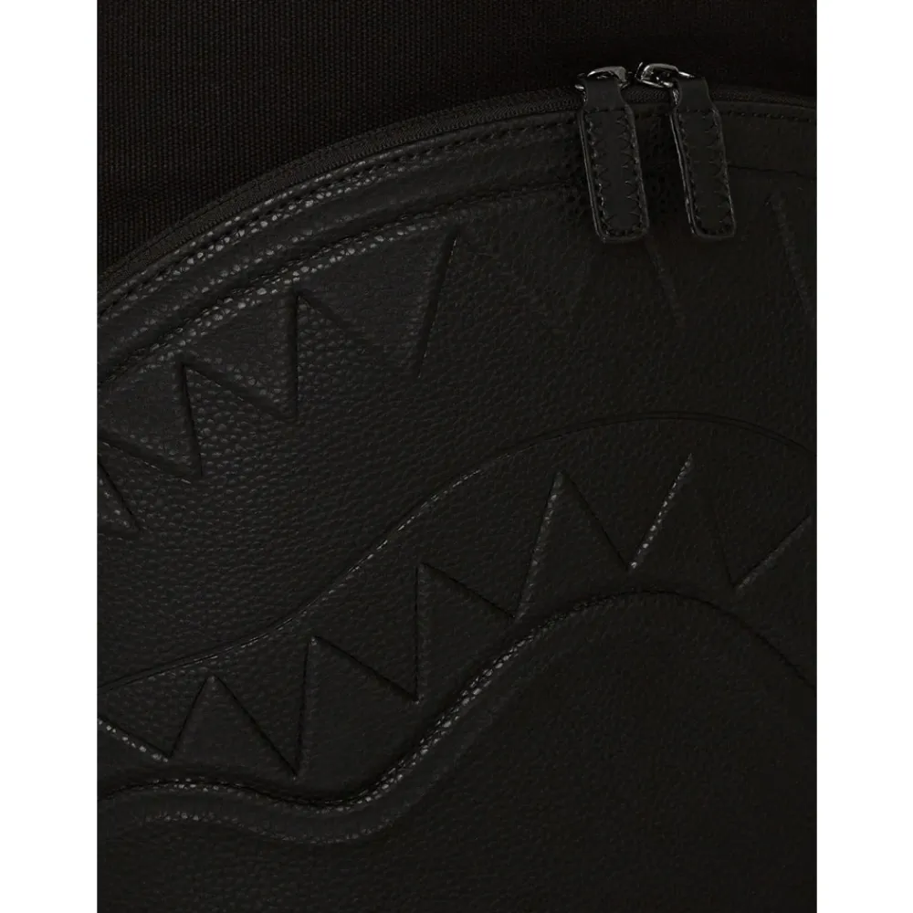 SPRAYGROUND Rygsække*Shark Lomme Canvas Rygsæk Sort