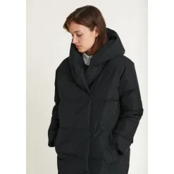 Basic Apparel Frakker*Shawl Krave Vinterfrakke Sort