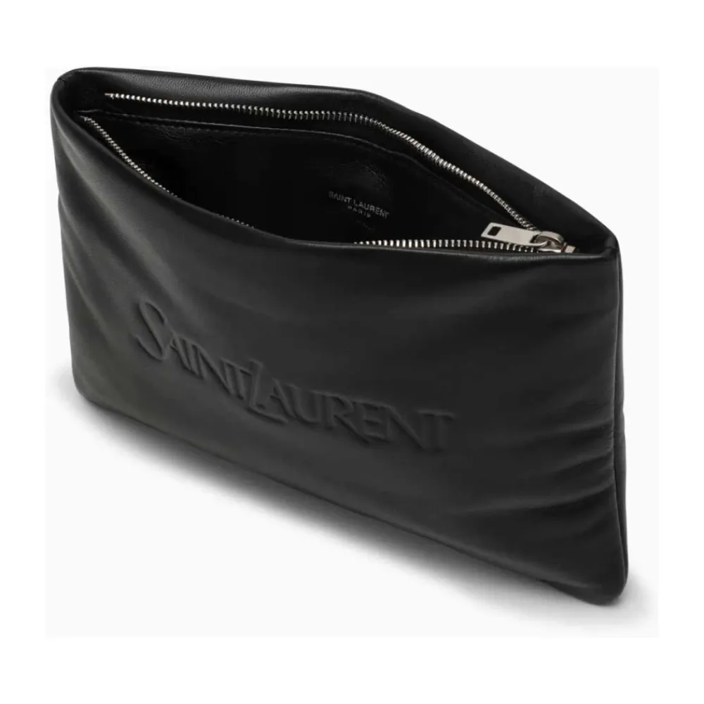Saint Laurent Clutch*Tilbehør. Stor Tote Taske Sort