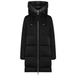 Duno Frakker*uld pufferjakke Sort