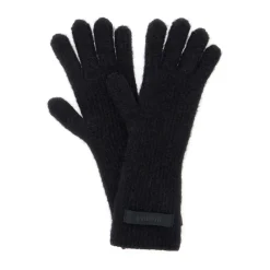 Jacquemus Handsker*Uldblanding Logo Patch Handsker Sort
