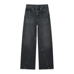 Anine Bing Jeans*Vasket Panel Jeans Sort