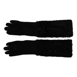 Dolce & Gabbana Handsker*e albuelange handsker - Høj kvalitet Sort