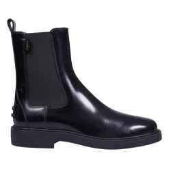 Tod's Chelsea Boots*e ankelstøvler med elastik i siden Sort