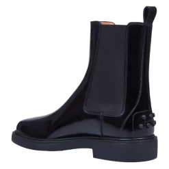 Tod's Chelsea Boots*e ankelstøvler med elastik i siden Sort