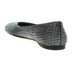 Loewe Ballerina Sko*e Ballerina Flats med Strass Pynt Sort