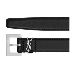 Saint Laurent Bælter*e Bælter til Mænd Sort