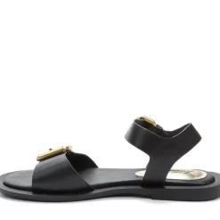 KEDDO Sandaler*e Åbne Flade Sandaler Kvinder Sort