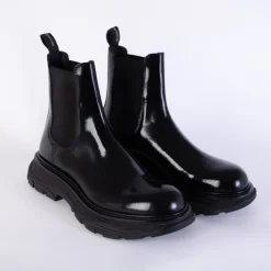 Alexander McQueen Chelsea Boots*e Chelsea Støvler Sort