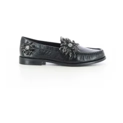 Lola Cruz Loafers*e Damesko Elegant Stil Sort