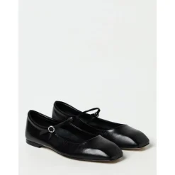 aeyde Ballerina Sko*e flade ballerinaer mandel tå Sort