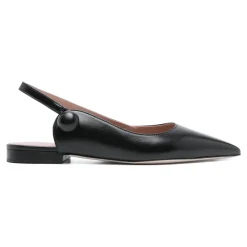 Malone Souliers Ballerina Sko*e Flade Slingback Sko Sort