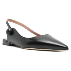 Malone Souliers Ballerina Sko*e Flade Slingback Sko Sort
