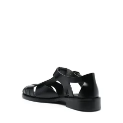 Hereu Sandaler*e Læder Cut-Out Sandaler Sort