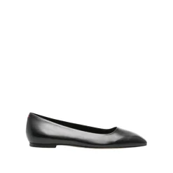aeyde Ballerina Sko*e SquareToe Ballet Flats Sort