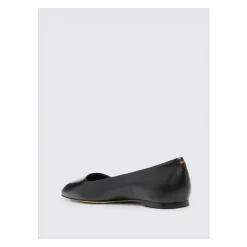 aeyde Ballerina Sko*e SquareToe Ballet Flats Sort